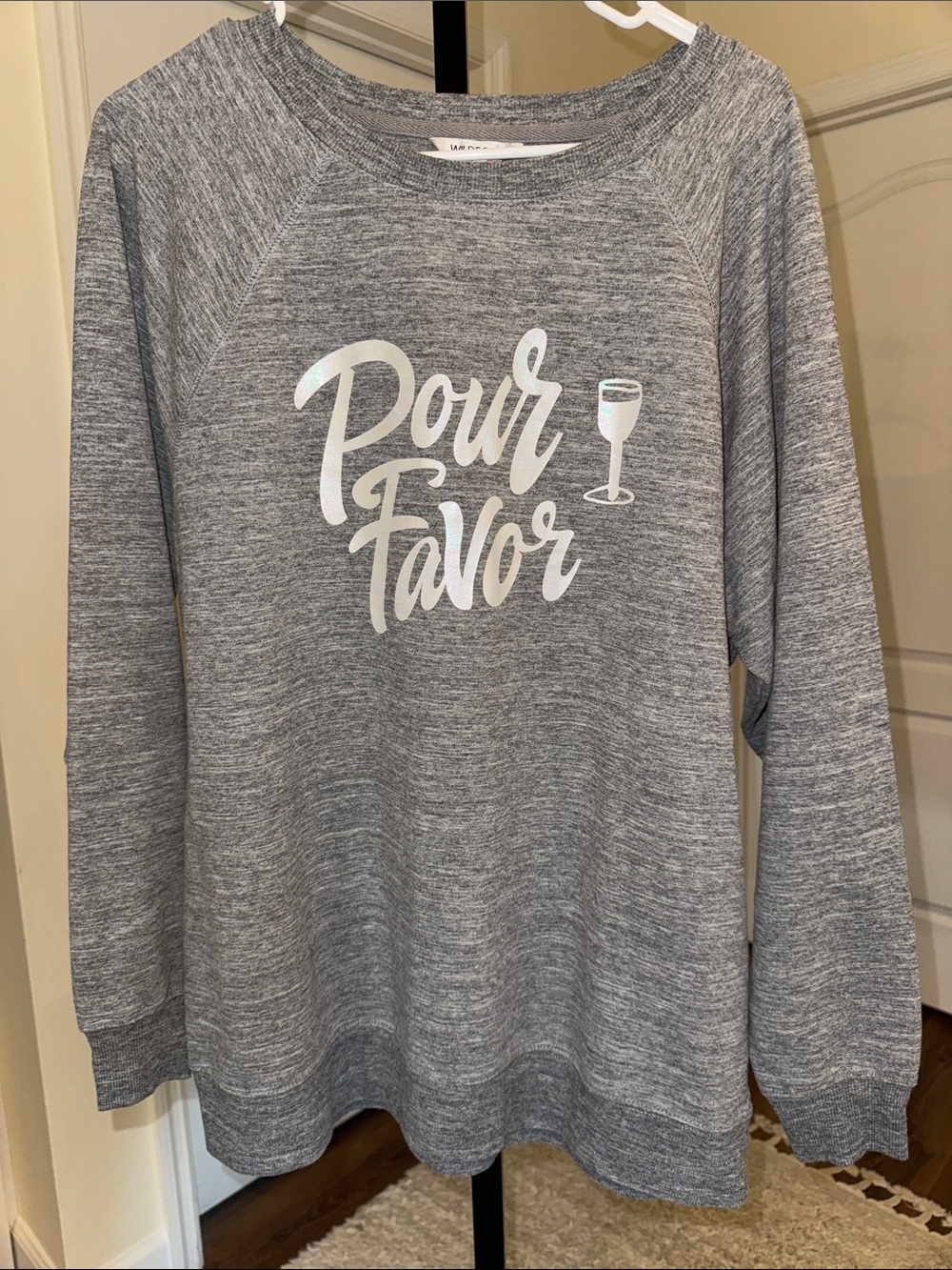 Wildfox Pour Favor Wine Sweatshirt - Size M